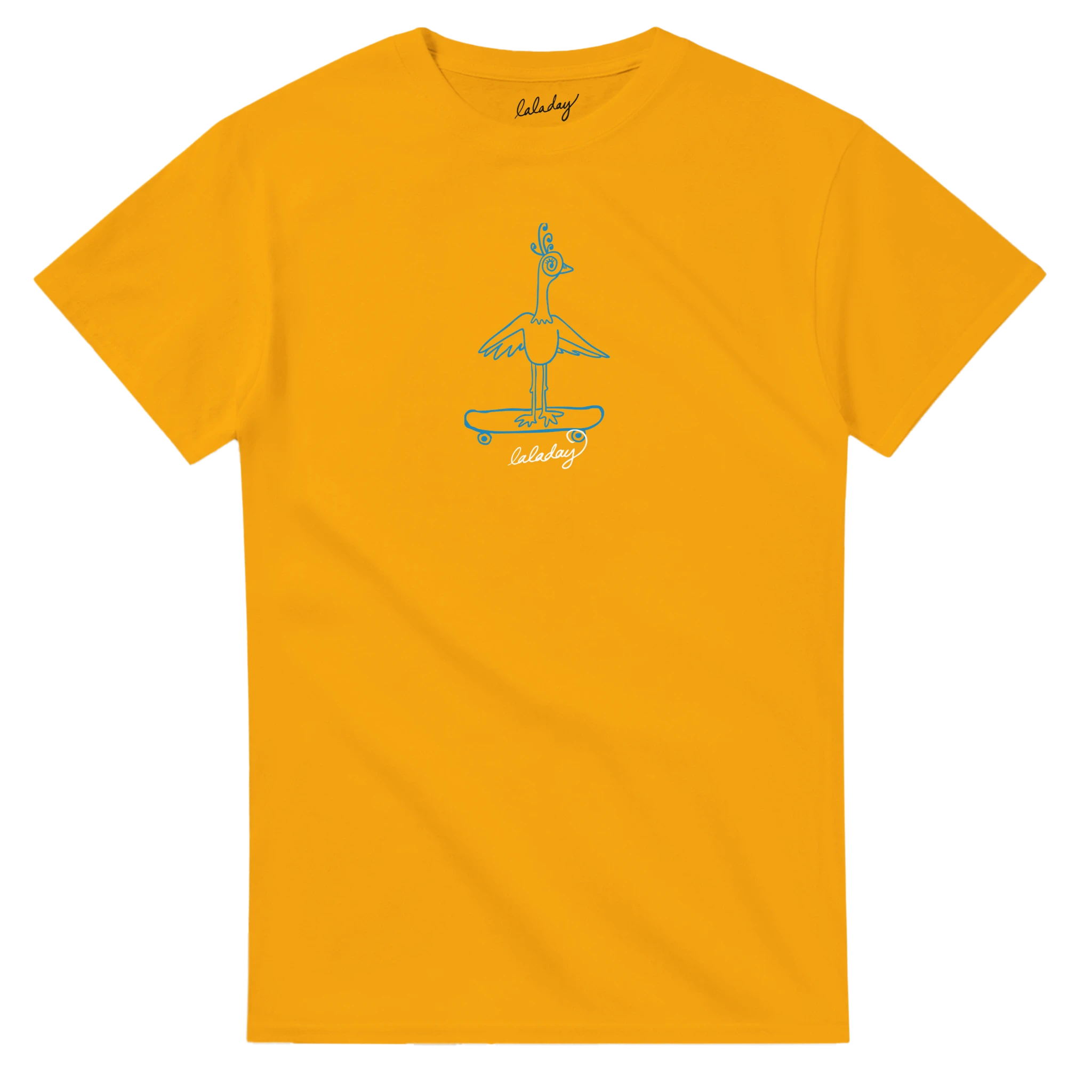 Skater Bird T-Shirt (in color)