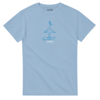 Skater Bird T-Shirt (in color)