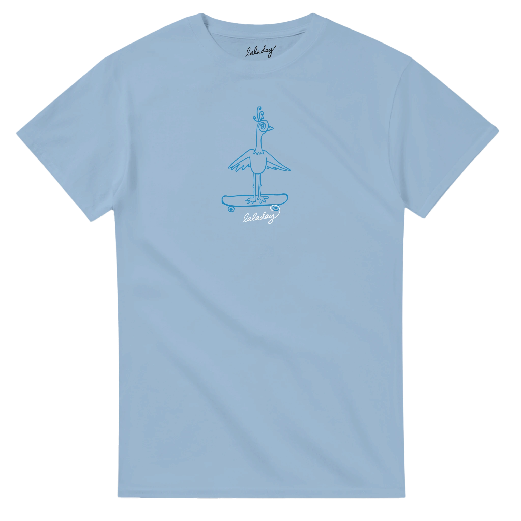 Skater Bird T-Shirt (in color)